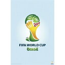 2014 FIFA ワールドカップブラジル オフィシャルライセンス エンブレム 優勝カップポスター FIFA World Cup 2014 Emblem Pos...