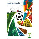 2014 FIFA ワールドカップ ブラジル オフィシャルライセンス ポスター ホストシティ 開催都市ポスター クイアバ Manaus 【正規オフィシャルグッズ】