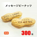 【送料無料】メッセージピーナッツ ≪300粒≫両面印字 作成 印刷 【名入れ】【オリジナルデザイン】【名刺】【賞味期限:約60〜90日】【落花生】【豆】【ギフト...
