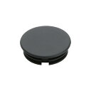 ELMA クラシックノブ用キャップ LM040-4025-10 ノブ径φ21 ブラック黒色 方向指示線無し 光沢無し マット 10個入り コレットチャック式(2)