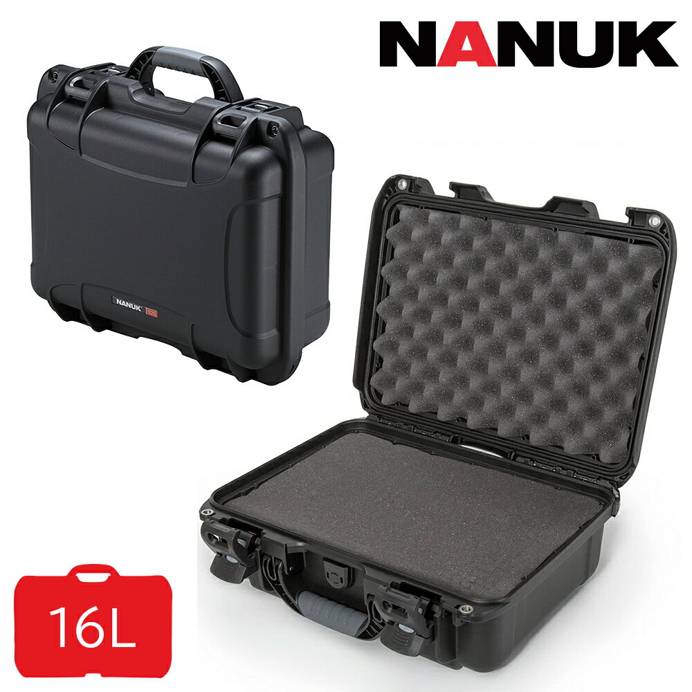 タカチ電機工業 防水キャリングケース NK920BS 内装スポンジ有り NANUK CASE(ナヌークケース) ブラック 黒色 他メーカー同梱不可 防水ケース ハードケース 耐衝撃ケース キャリーケース プロテクターケース プロテクションケース ペリカンケース フライトケース ツールケース