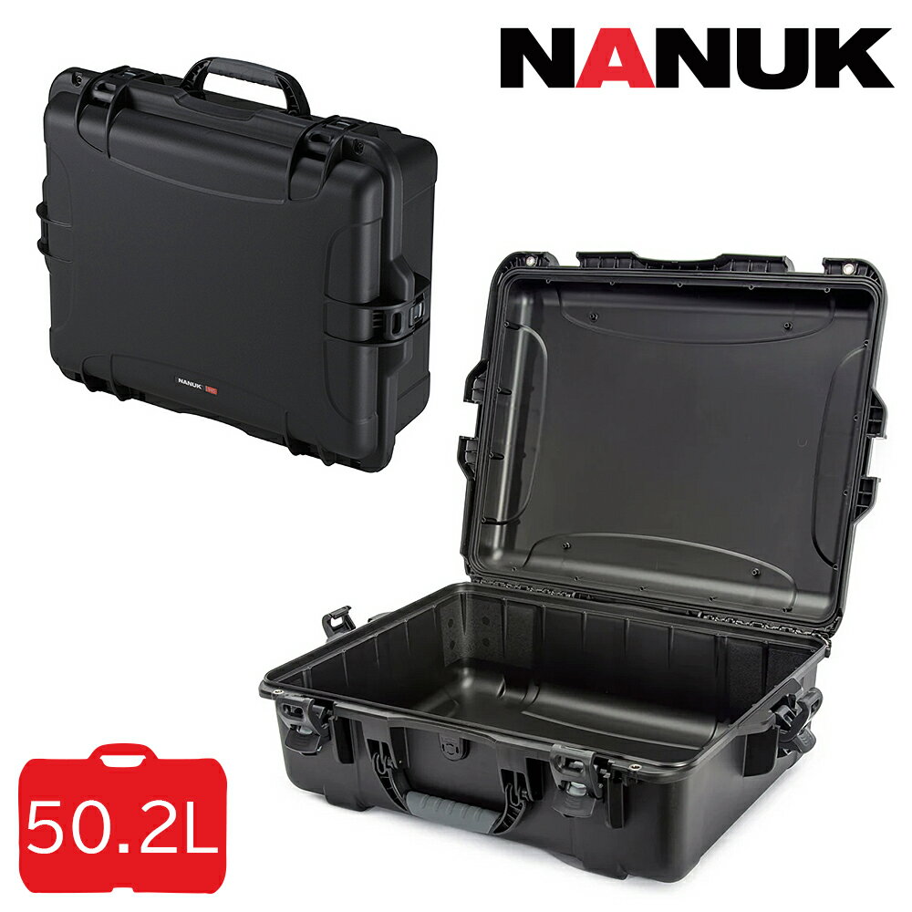 Rakuten - タカチ NANUK 防水キャリングケース ナヌーク NK945B 内装なし ブラック IP65 防水ケース ハードケース 高耐久 耐衝撃 キャリー プロテクターケース ペリカンケース ツールケース ドローン カメラ 撮影 精密機器 運搬用 カナダ製 他メーカー同梱不可