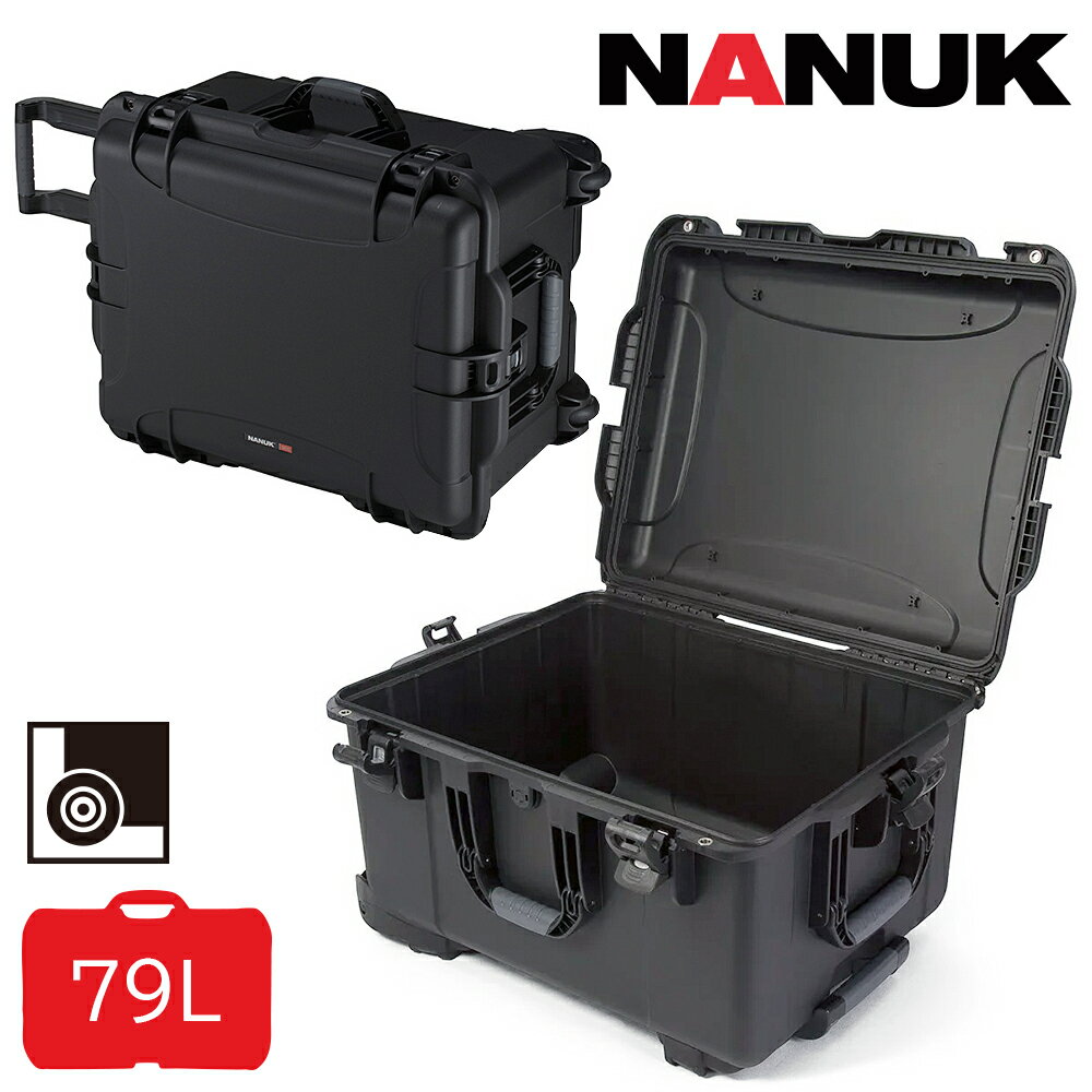 楽天アイデアルトランクネットショップタカチ電機工業 防水キャリングケース NK960B 内装無し NANUK CASE（ナヌークケース） ブラック 黒色 他メーカー同梱不可 防水ケース ハードケース 耐衝撃ケース キャリーケース プロテクターケース プロテクションケース ペリカンケース フライトケース ツールケース