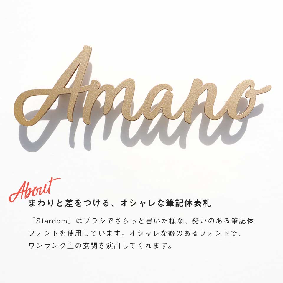 ＼★期間限定★超得クーポン配布中！／表札 ステンレス 表札 戸建 アイアン 貼り付け...