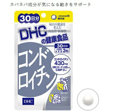 【定形外郵便・送料無料】ディーエイチシー DHC コンドロイチン NEW 30日分