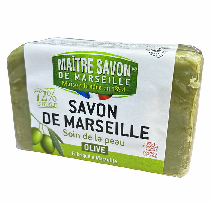 【定形外郵便・送料無料】マルセイユ石鹸　サボン・ド・マルセイユ　オーセンティックオリーブ石鹸100g　1個