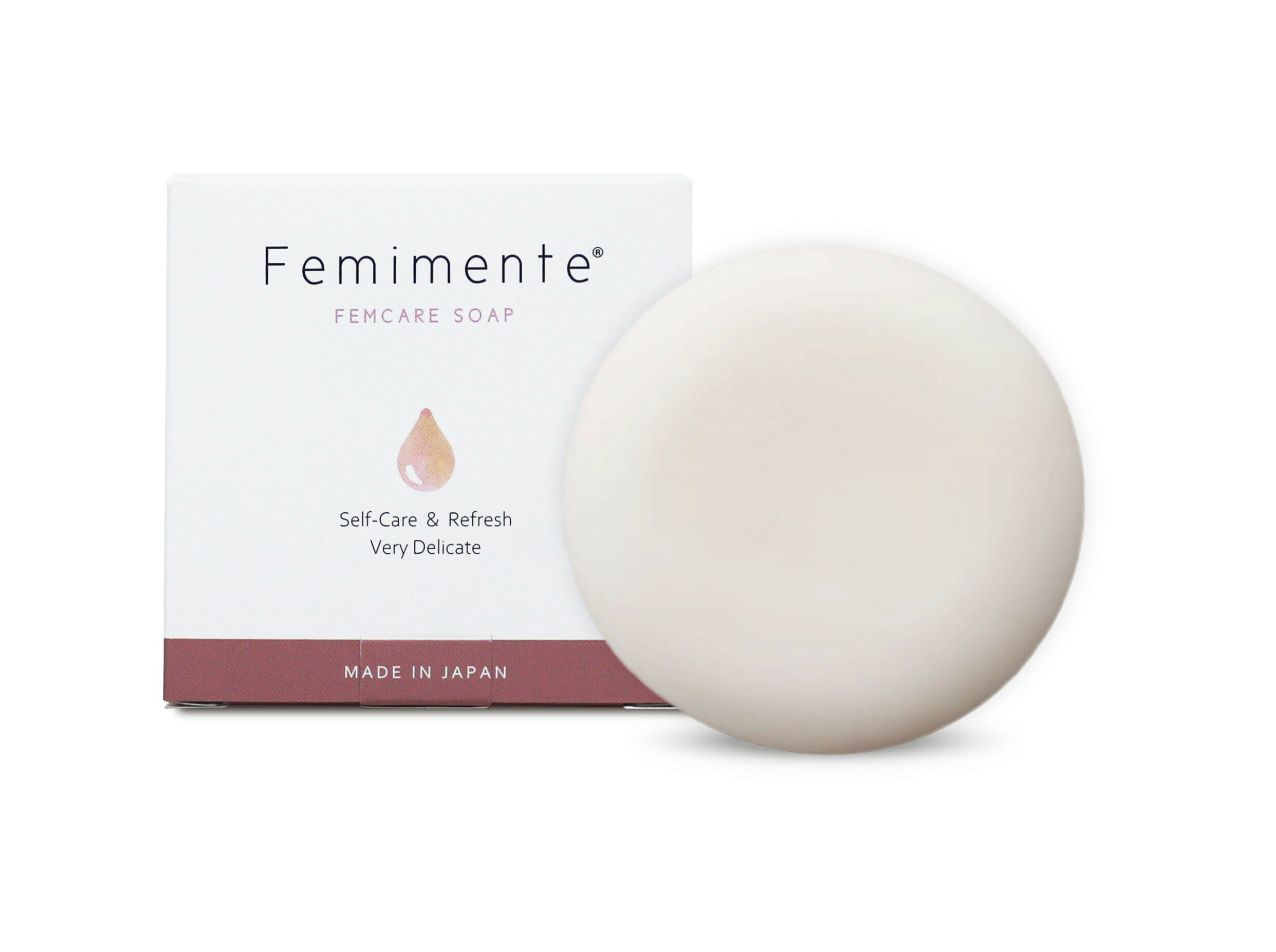 【定形外郵便・送料無料】フェミメンテ　フェムケアソープ（デリケートゾーン固形ソープ）100g　■デリケートゾーン デリケートケア フェミメンテ フェムケアソープ（固形石鹸）ソープ ボディ