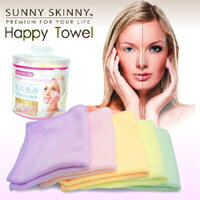 【送料無料・定形外郵便】サニースキニー　ハッピータオルハンカチ5色組【送料無料_spsp1304】【RCP】のサムネイル