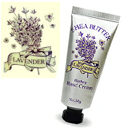 【定形外郵便発送！送料150円！】シアバター『ハービーハンドクリーム30g　L（ラベンダーの香り）』【マラソン201302_趣味】【RCP】のサムネイル