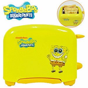 【送料無料！（沖縄除く）】スポンジボブ トースター　/食パンにスポンジボブの顏が焼ける！【送料無料_ ...