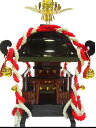 子供神輿 おみこし (普及型)軽量・木製・担ぎ棒・休憩台付子供用おみこし(地域によって異なる送料別途・お問合せください。)