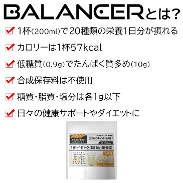 栄養ドリンク バランサー 510g プレーン 栄養補助食品 栄養ドリンク 健康ドリンク 準完全食 準完全栄養食 非常食 低糖質 高たんぱく ビタミン ミネラル 葉酸 鉄分 カルシウムなど20種類の栄養 低栄養対策 プロテイン ダイエット