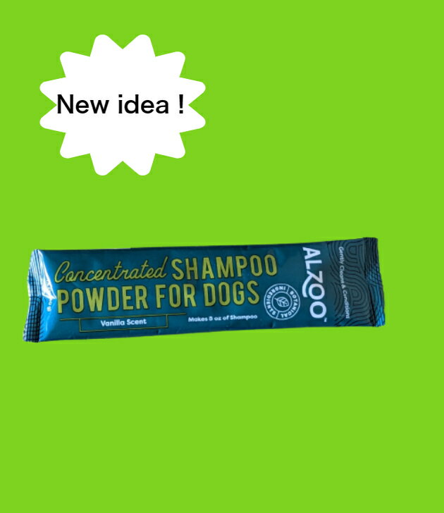 犬用シャンプーパウダー