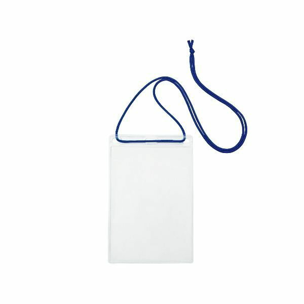 【即納在庫品】「直送」オープン工業 NL-13-BU 簡易吊り下げ名札 ハガキサイズ 10枚 青 NL13BU