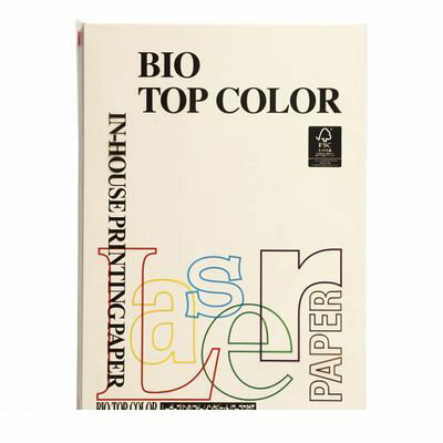 伊東屋 BT101 クリーム バイオトップカラーA4 100枚入 BT101クリーム