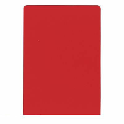 共栄プラスチック CH-A5-R 色透明下敷A5判レッド CHA5R