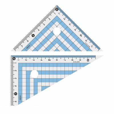 ●厚：1．5mm●目盛：最大11cm●材質：メタクリル樹脂●ドットや丸数字、読みやすい5mm方眼＆色付き。●入数：1セット4963346114700