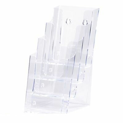 セキセイ CSD-2777-90 カタログスタンドA4　3つ折4段【1台】 CSD277790