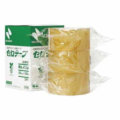 ニチバン CT405-50 セロテープ　CT405−50 3巻入 CT40550