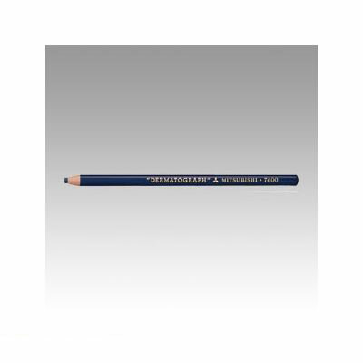 (LINEクーポン有)【即納在庫品】「直送」三菱鉛筆 K7600.10 油性ダーマトグラフ 藍 12本入 油性ダーマ..