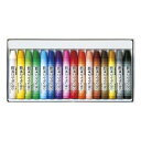 ぺんてる PTCG1-16 ずこうクレヨン 16色 1−16【1セット】 PTCG116