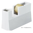 【即納在庫品】「直送」ニチバン TC-CBK5 テープカッター 直線美 小巻用 白 TCCBK5 TCCBK5(3)