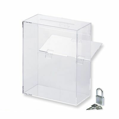 (LINEクーポン有)共栄プラスチック DP-28 募金箱 裏出入口【鍵付】 DP28 ORIONS