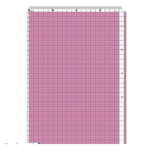 共栄プラスチック CPK-A4-P カラー方眼下敷 A4判ピンク【1枚】 CPKA4P