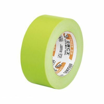 Craft Tape - 積水化学工業 K50WC13 カラークラフトテープ【本体色−黄緑】【No．500WCカラー】【1巻】