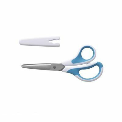 ソニック SK-5247-B メガサク3Dエアー 学童はさみ【本体色−ブルー】【1丁】SK5247B
