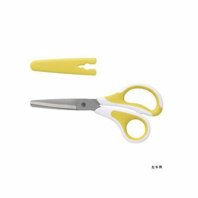 ソニック SK-5260-Y メガサク3Dエアー 学童はさみ【本体色−イエロー】【1丁】SK5260Y