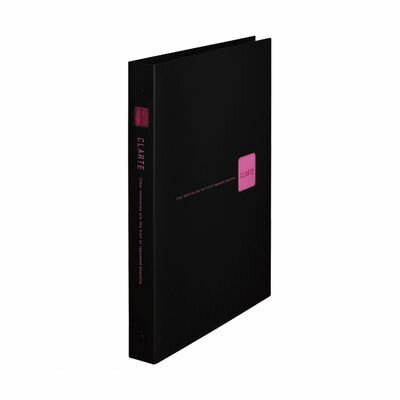 Other - マルマン F307-08 クラルテ【本体色−ピンク】プラスチックバインダー B5判【26穴】【1冊】F30708