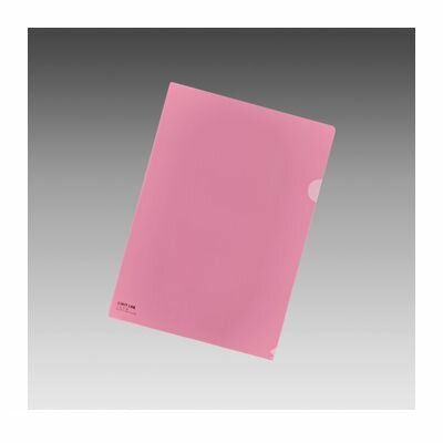 Rakuten - リヒトラブ F-78-18 【5個入】 カラークリヤーホルダー【本体色−クリスタルピンク】【A4判】F7818