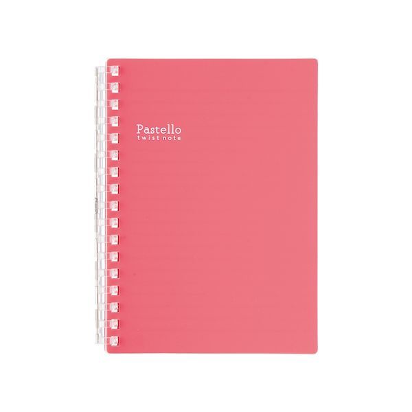 (LINEクーポン有)翌日出荷 リヒトラブ LIHIT LAB. N1964-2 ツイストノート N19642 ツイストノートパステロ ルージユ ルージュ