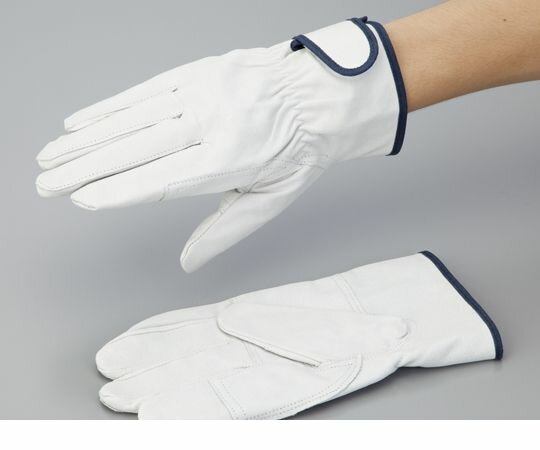 (LINEクーポン有)アズワン 2-2387-01 豚表革手袋 No．803 M 2238701 南村製作所 作業用 皮手袋 豚レンジャーあて付きマジックテープ付き作業着 大量買い 作業服