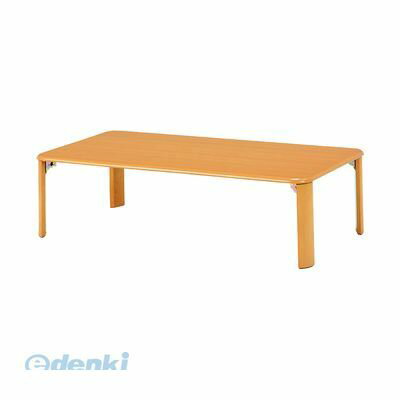 【商品説明】■来客時に補助テーブルとして出したり、コンパクトに収納したりと便利な折れ脚テーブル。■商品サイズ（外寸）：(約)幅105×奥行75×高さ38(8)cm【内寸及び補足説明】■ 折りたたみ式【成分材質】主材:ラバーウッド、天然木突板...