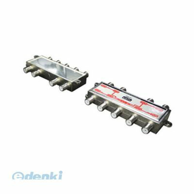 (LINEクーポン有)【個数：1個】 直送 代引不可・同梱不可 VUBC-18 変換名人 アンテナ 1：8分配器【VHF・UHF・BS・CS】 地デジ