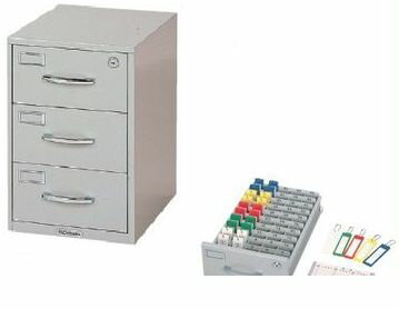 (LINEクーポン有)【個人宅配送不可】【個数：1個】タチバナ製作所 D-150 直送 代引不可・他メーカー同梱不可 キーボックス引出し式Dタイプ 150本用 D150【送料無料】