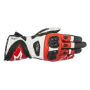 アルパインスターズ alpinestars 8051194988492 SUPERTECH GLOVE 123 BLACK WHITE RED S