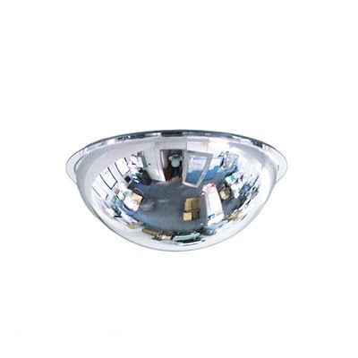 信栄物産 R-30S 防犯ミラー 半球ミラー 330×150 STD スタンダード ideca-14587565 iDECA 楽天市場店 パッケージ画像