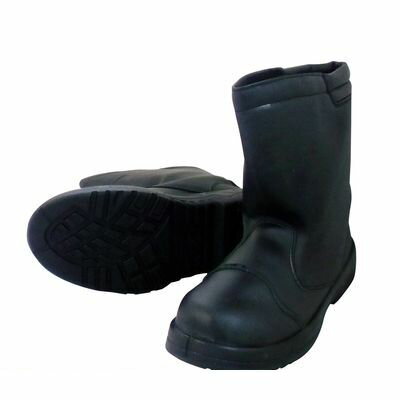 Safety Shoes - (LINEクーポン有)喜多 KITA 4931530518757 ブラック 26．0 耐油底ウレタンワークブーツ半長靴 MK7890