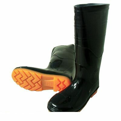 (LINEクーポン有)喜多 KITA 4931530554175 ブラック 27．0 安全ロング耐油長靴 KR7420