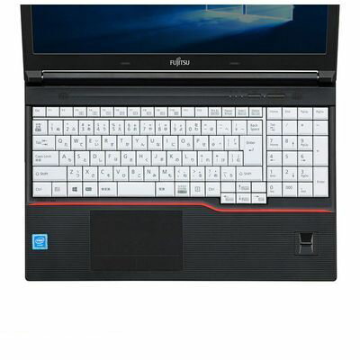(LINEクーポン有)サンワサプライ FA-SLIFEA2W ノート用シリコンキーボードカバー【富士通 LIFEBOOK Aシ..
