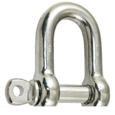 【商品説明】D=16mm L=64mm B=32mm d=32mm ねじ径=M16使用荷重 900kgスタンダードなネジ込シャックルプレート類と合わせて、チェーンを連結できます。ステンレス製なので、防錆性・耐候性に優れ丈夫で長持ち。屋外・海岸での使用に最適！4969968560314