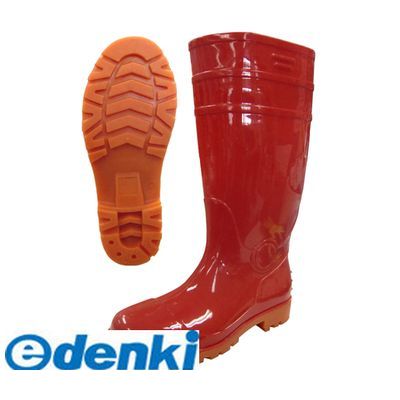 安全鞋 - 富士手袋工業 FUJITE 4907534889582 8894 鉄芯耐油セフメイトセイバー 赤 26．5cm