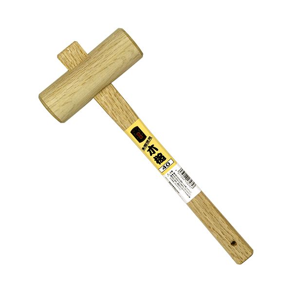 【用途】鉋の刃の出し入れ・木釘打ち、家具・建具の組立て。【機能・特徴】丈夫な本樫製です。【仕様】●40mm。●本樫製。【注意事項ほか】コンクリート、石、クギ打ち等には使用しないで下さい。ご使用の際には、安全に十分気を付けて、作業を行って下さい。大工道具 金槌 木槌4977292135757