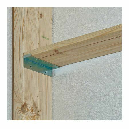 樂天商城 - (LINEクーポン有)WAT-103 Walist ウォリスト棚受金具2枚用 ユニクロ【2本】WAT103 WAKI ツーバイフォー棚受金具 DIY UK