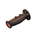 デイトナ DAYTONA 98029 PRO−GRIP スーパーバイクグリップ#601 耐震GEL 120mm 貫通 オレンジ/ブラック