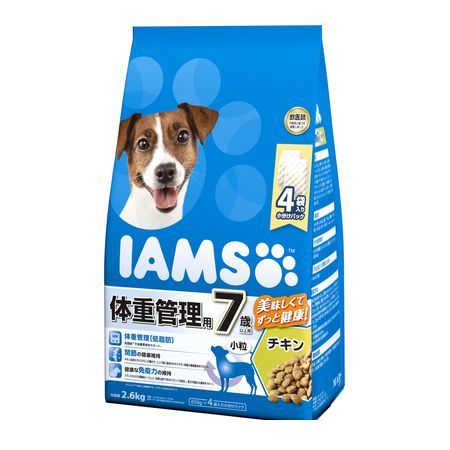 Perfectfit - マースジャパンリミテッド 4902397846307 アイムス 7歳以上用 体重管理用 チキン 小粒 2．6kg ID234