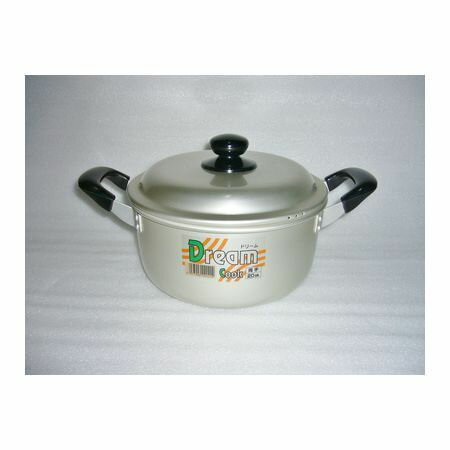 直送 代引不可・他メーカー同梱不可 前川金属 4977906020202 ドリーム両手鍋【キャンセル不可】